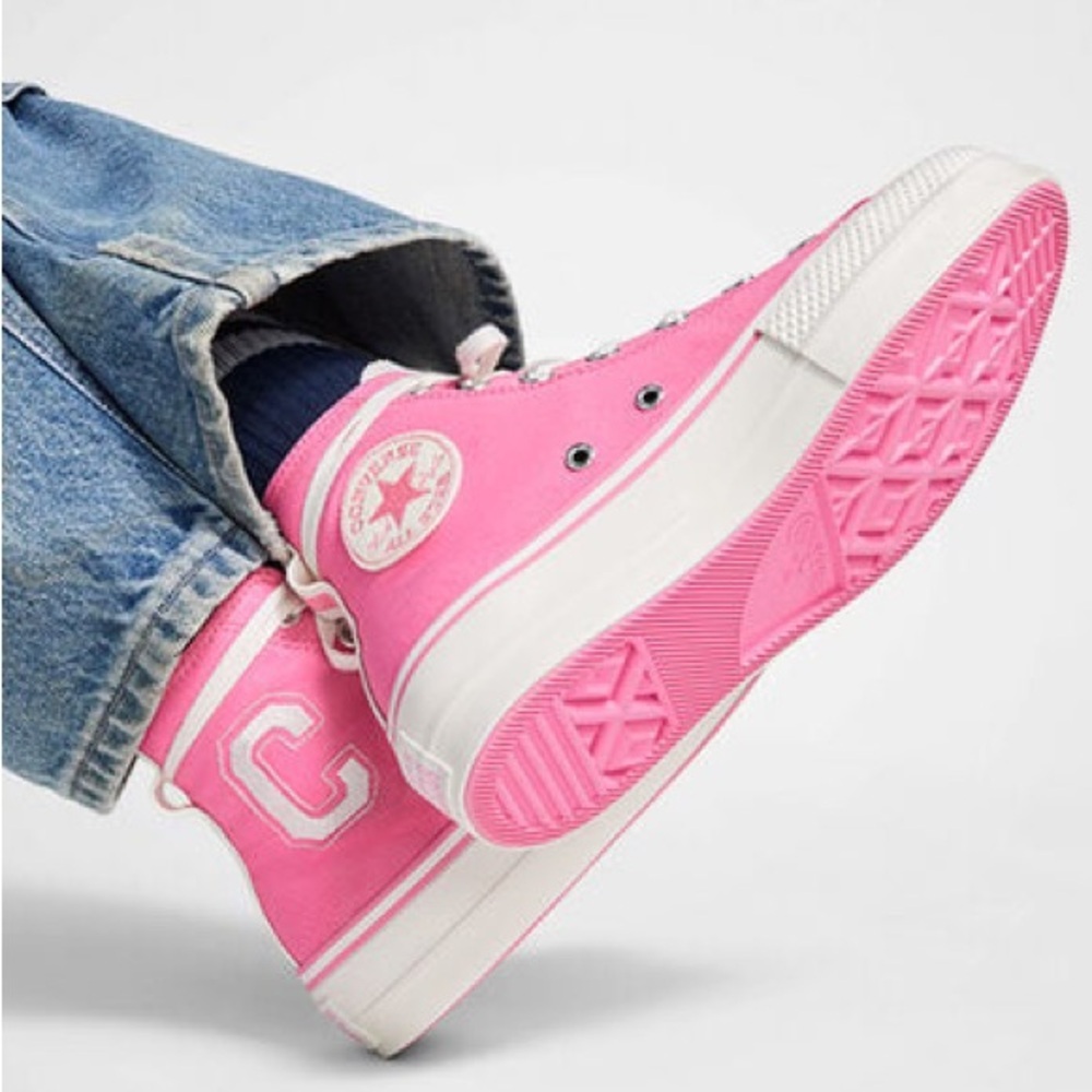 🆕 Converse Chuck Taylor All Star Lift Platform Retro Varsity Size 8.5